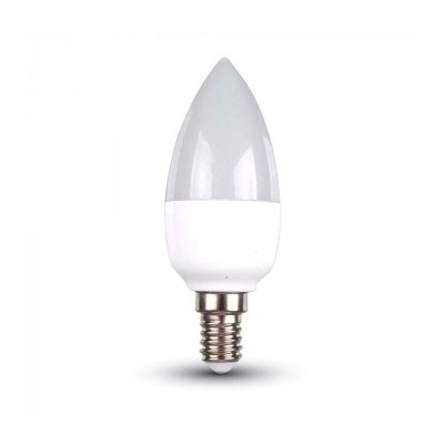 Lampadine led candela E27 5,5W oliva Luce naturale 4000K V Tac VT-1821 43431